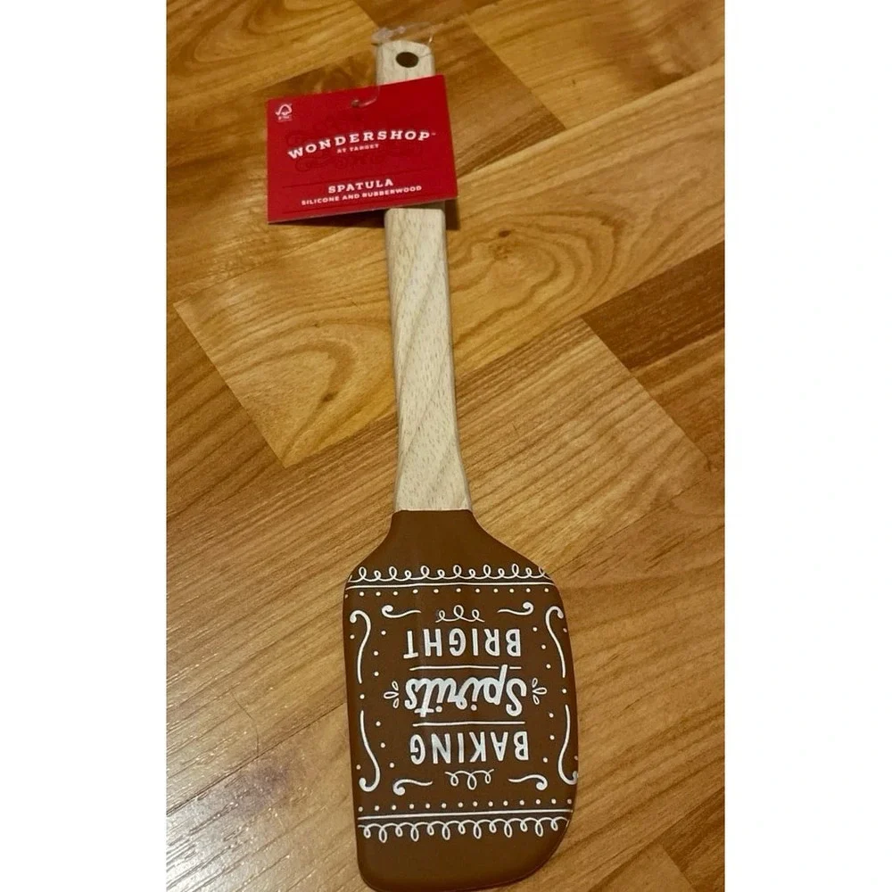 Christmas Baking Spirits Bright Spatula‎ - Wondershop